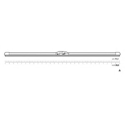 OPEN PARTS wbs002800 -  Щетка стеклоочистителя